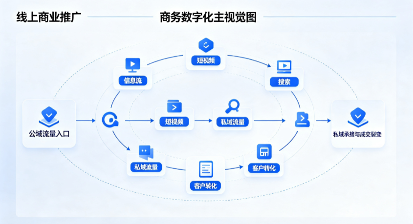 江宁区线上商业推广怎么做？全域流量闭环搭建与低成本转化实战指南